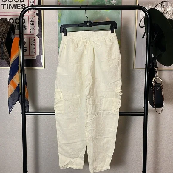 RVCA Lowrise Linen Pants! - Picture 2 of 6